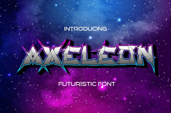 Axeleon: A Bold Display Font for Modern Brand Identity