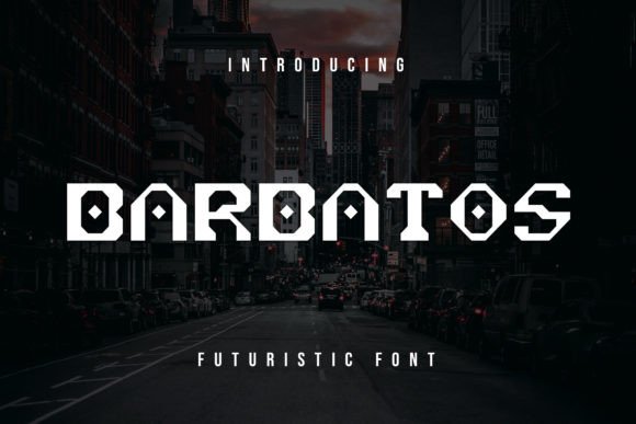 Barbatos: A Bold Display Font for High-Impact Branding