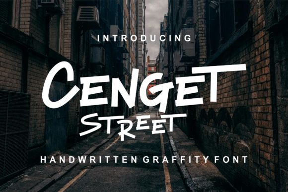 Cenget Street: A Modern Urban Display Font Review