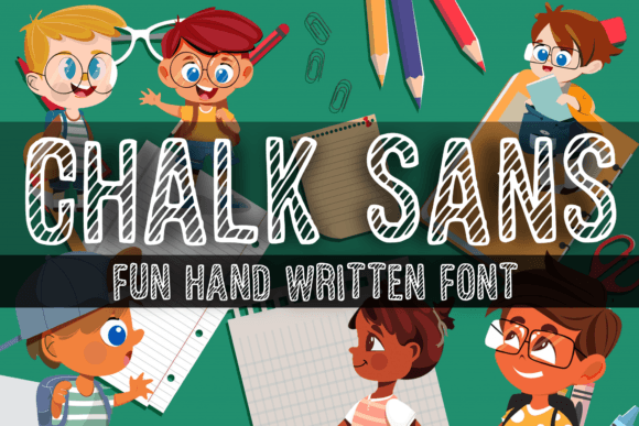 Chalk Sans: A Playful Display Font for Campaigns