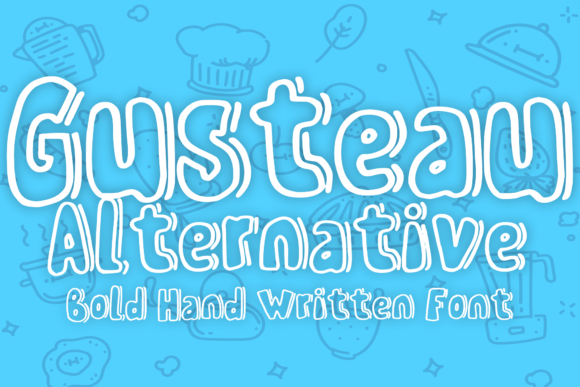 Gusteau Alternative: A Bold Display Font for Brands