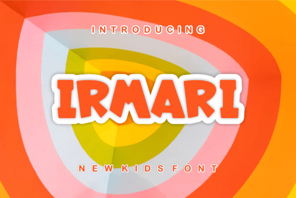 Irmari: A Bright Display Font for Small Business Branding