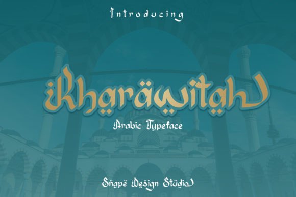 Kharawitah: A Chic Display Font for Marketers