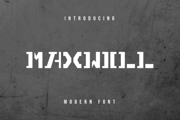 Maxwill: The Modern Display Font for Bold Branding