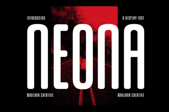 Neona: A Bold Display Font for Web Design
