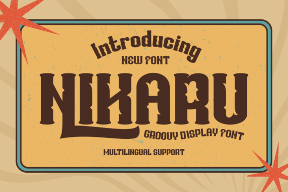 Nikaru: A Retro-Inspired Display Font for Web Design