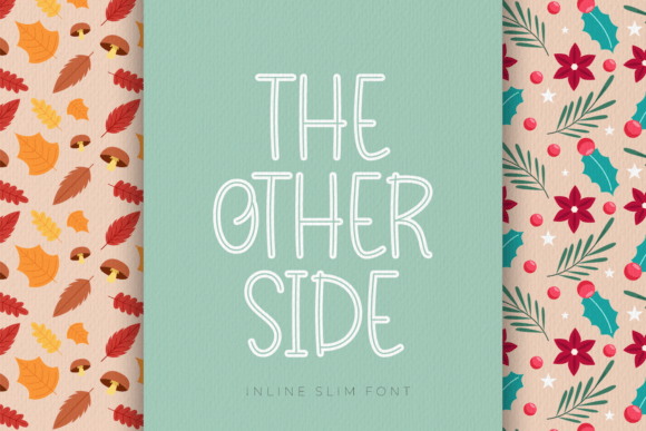 The Other Side: A Playful Display Font for Editorial Design