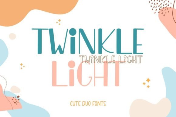 Twinkle Light: A Handwritten Display Font Review